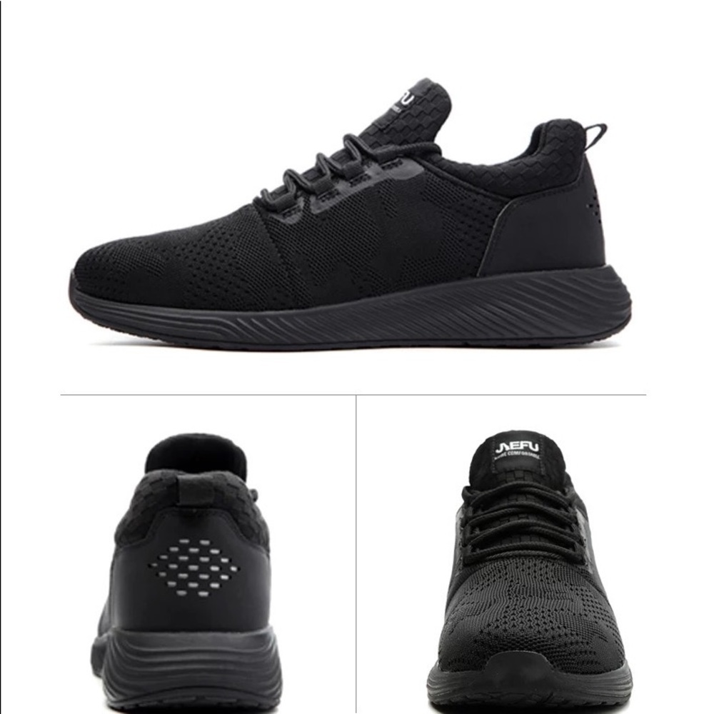 Safety shoes for woman very comfortable with steel toe shoes very lightweight ✅✅